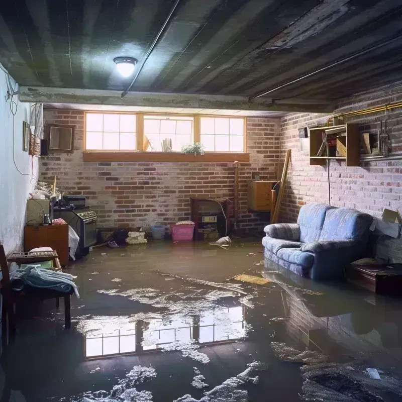 Flooded Basement Cleanup in Holliday, TX